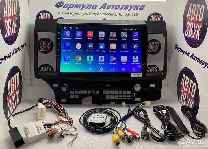 Мультимедиа Mitsubishi Lancer 10 2007-2012 4-32