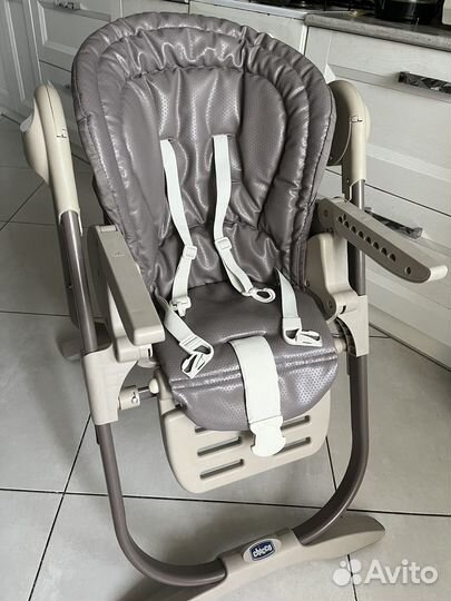 Стул для кормления chicco polly magic