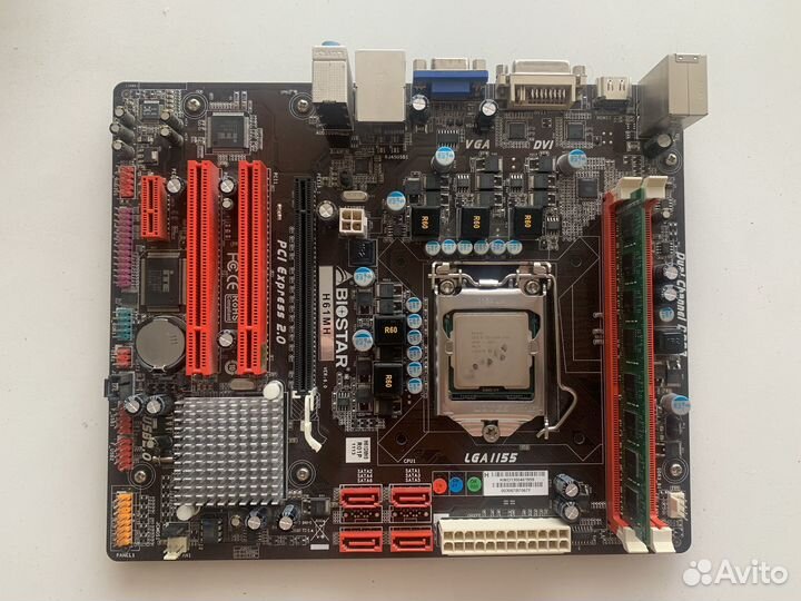 Комплект пк: Мат. плата LGA1155, проц., озу и бп