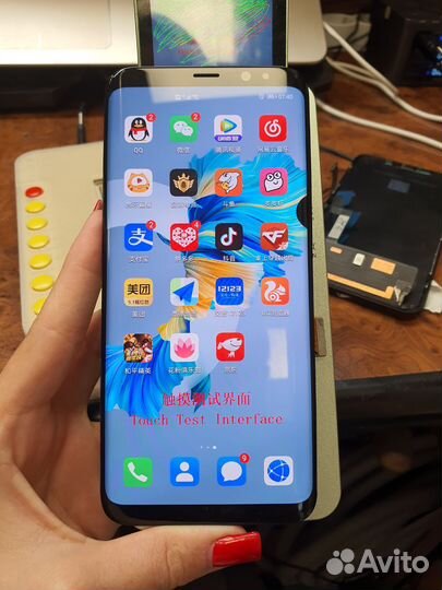 Дисплей на Samsung S8 plus