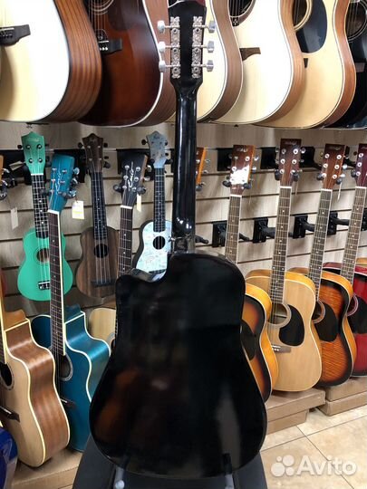 Гитара акустическая Fante FT-D38-BK