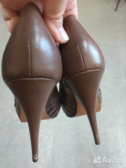 Натуральная кожа туфли