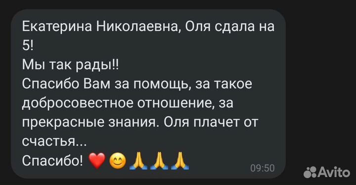 Репетитор по русскому языку (онлайн/Алые Паруса)