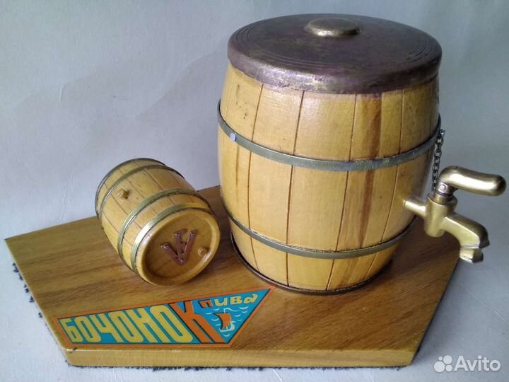 Боченок деревянный сувенир