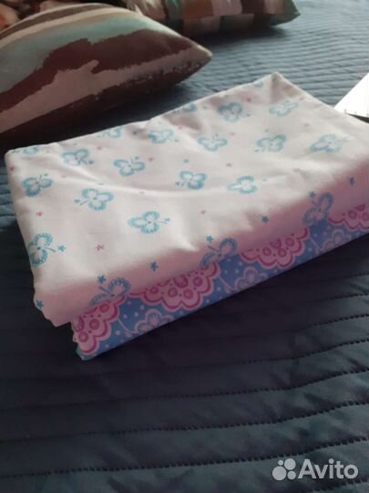 Ткань х/б 2 отреза по 4,32*0,80