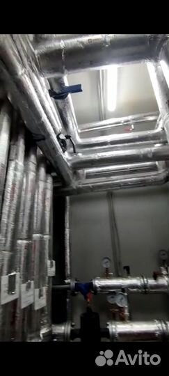 Ремонт систем теплоснабжения, водопровода, и др