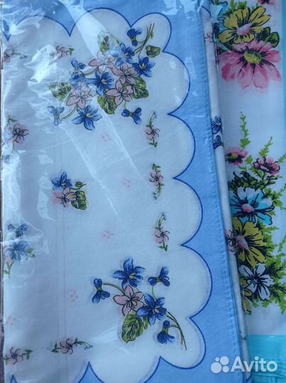 Носовые платки 30*30 см, 10 шт