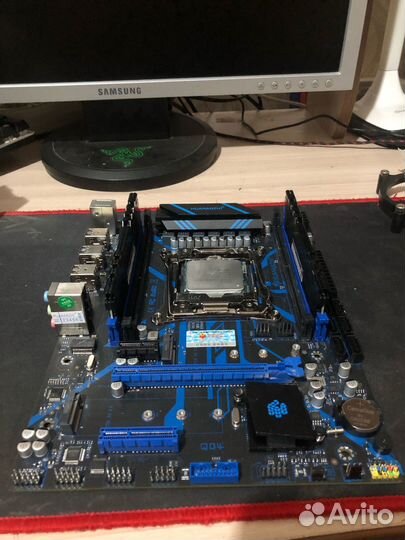 Комлект материнская плата x99 qd4 2660v3 + DDR4 16