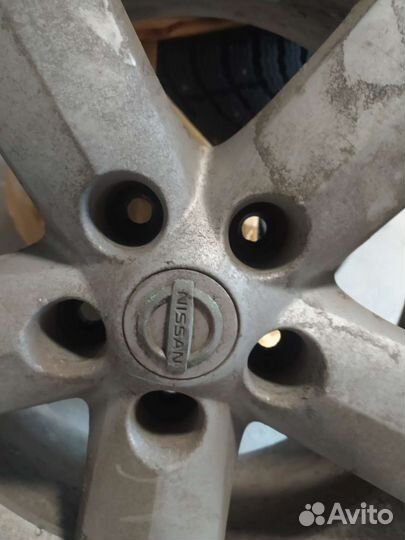 Колёса оригинальные на Nissan Qashqai R16