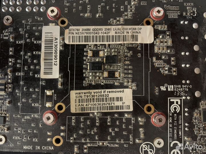 Видеокарта gtx 760 2gb