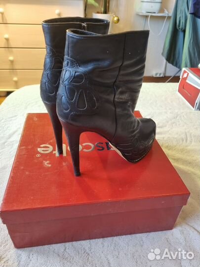 Ботинки женские Mascotte (Натуральная кожа)