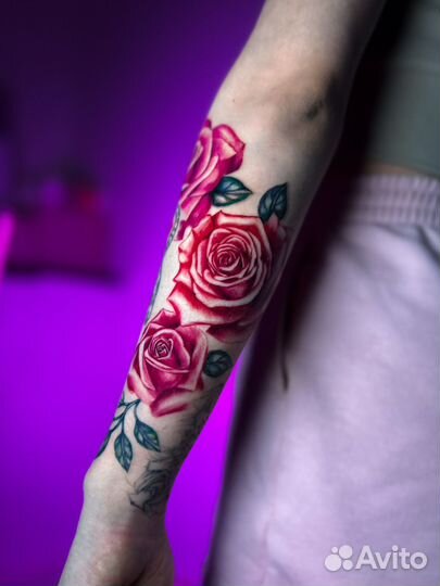 Татуировка, коррекция и перекрытие старых тату