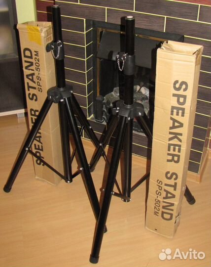 Штативы Стойки 2шт Pro Колонки Акустика складные