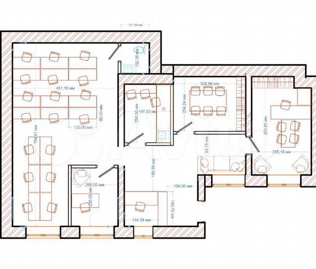 Офис, 74.8 м²
