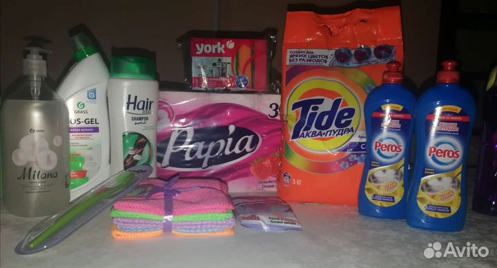 Бытовая химия, моющие средства