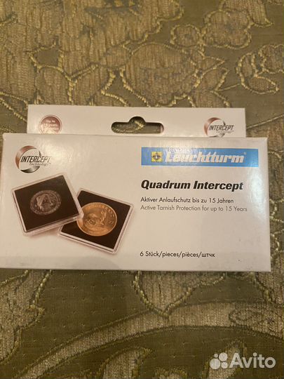 Капсулы leuchtturm quadrum intercept 27 мм