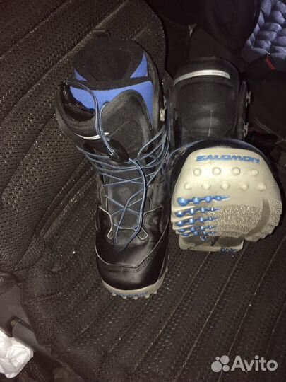 Ботинки сноубордические salomon 41 размер