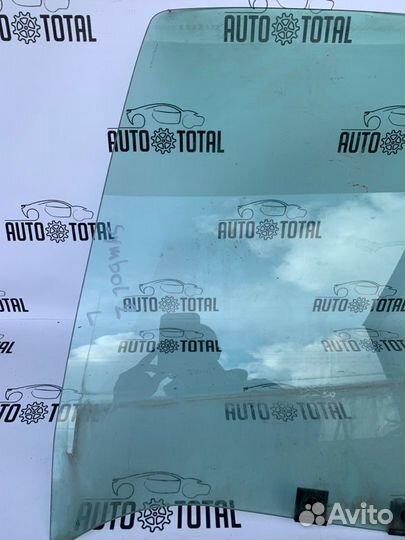 Стекло двери заднее левое Renault Symbol 2