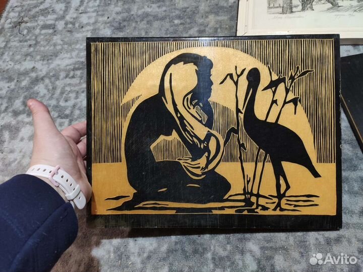 Картинны панно из дерева