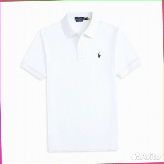 Футболка поло ральф лаурен (Lux качество)
