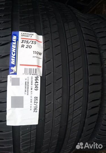 Michelin Latitude Sport 3 275/40 R20 и 315/35 R20 110W