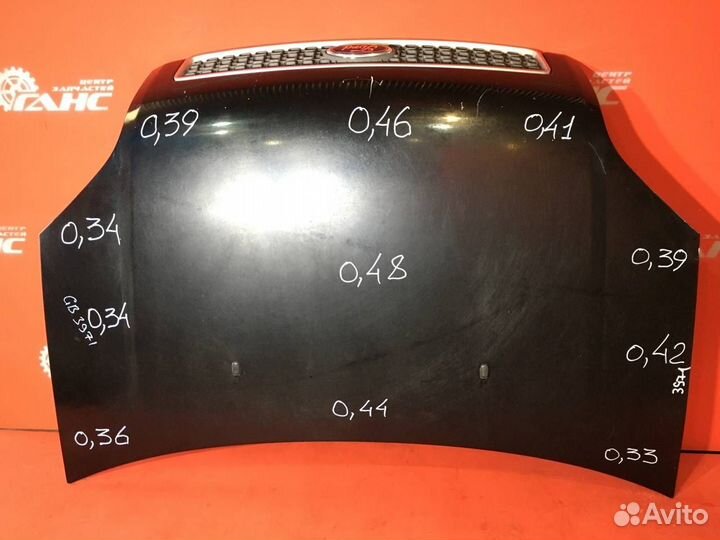 Капот Ford Fusion хетчбэк F6JB (F6JA) 1.4L 1399