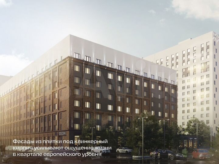 1-к. квартира, 33,1 м², 2/16 эт.