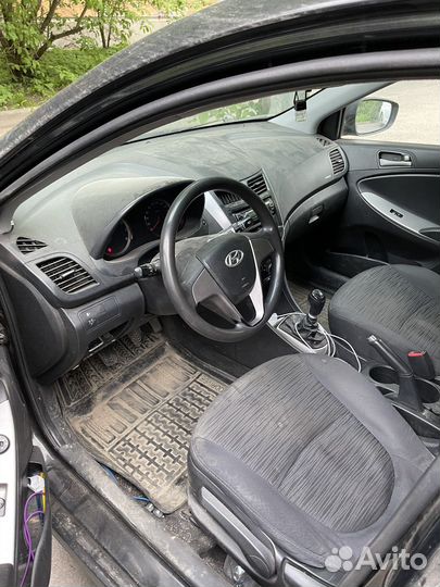 Hyundai Solaris 1.4 МТ, 2016, 182 000 км