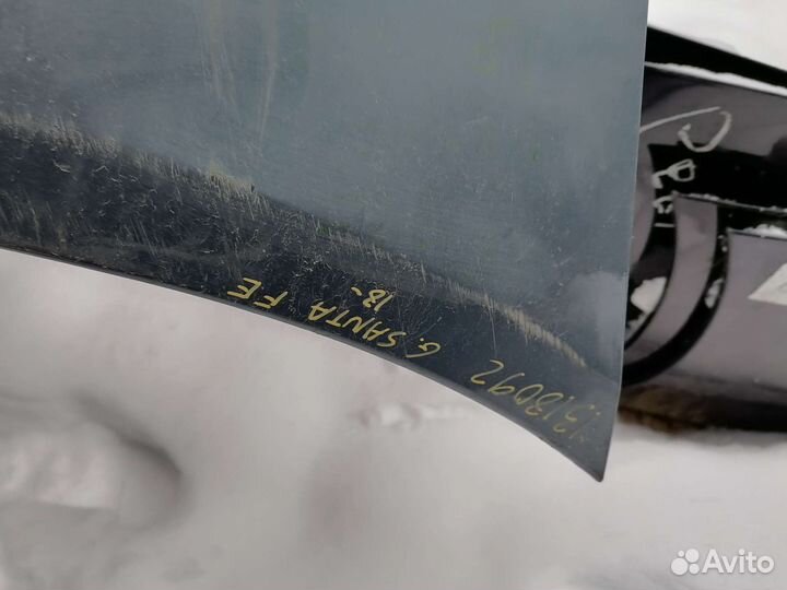 Хендай Гранд Санта Фе Рест (2015+) Бампер Задний