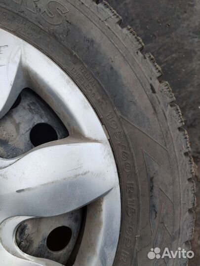 R15 Nordman WR 195/65, PCD 5x114.3 DIA 67