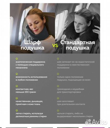 Подушка для путешествий