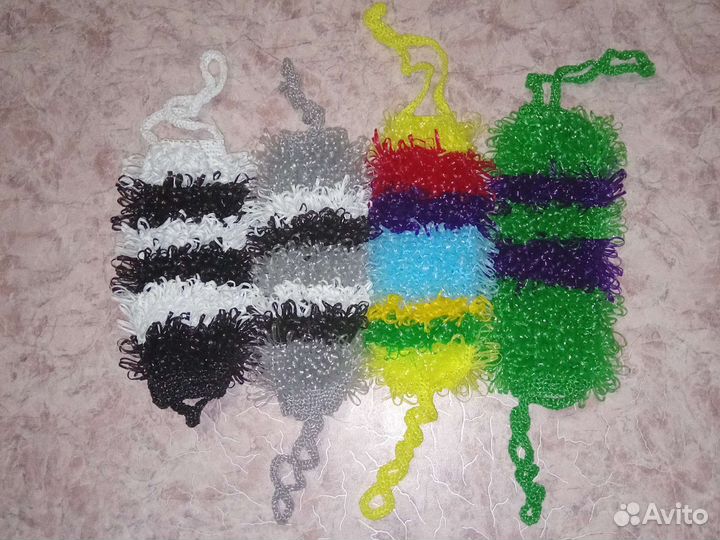 Мочалка ручной работы