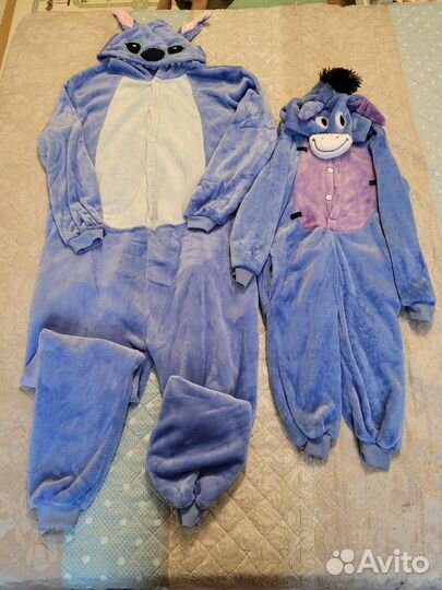 Кигуруми стич и ослик