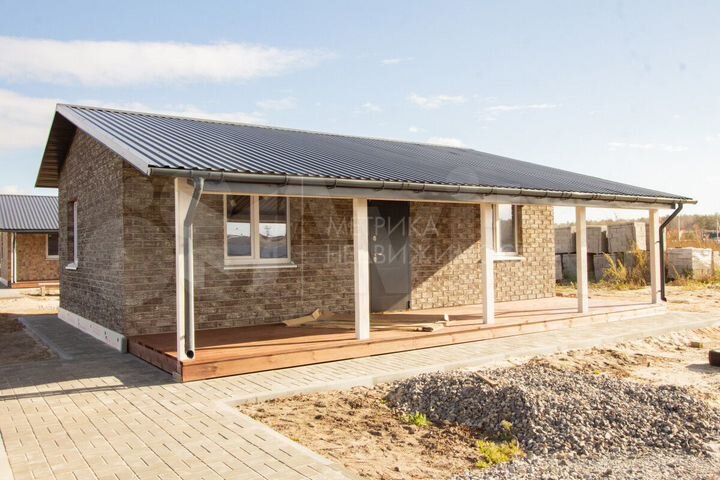 Дом 76,5 м² на участке 7 сот.