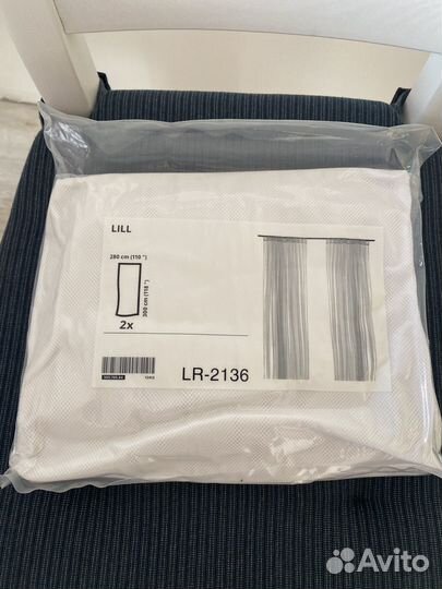 Шторы гардины IKEA лилль