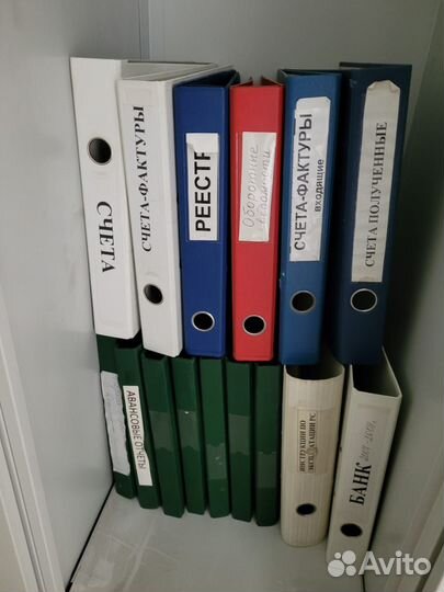 Папки и лотки для документов А4 Б/У