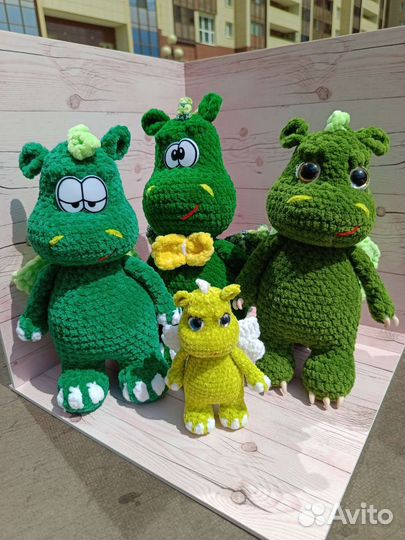 Дракон(авторская игрушка)