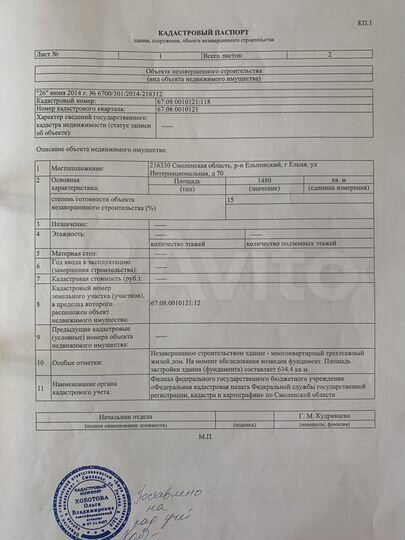 Таунхаус 634,4 м² на участке 31 сот.