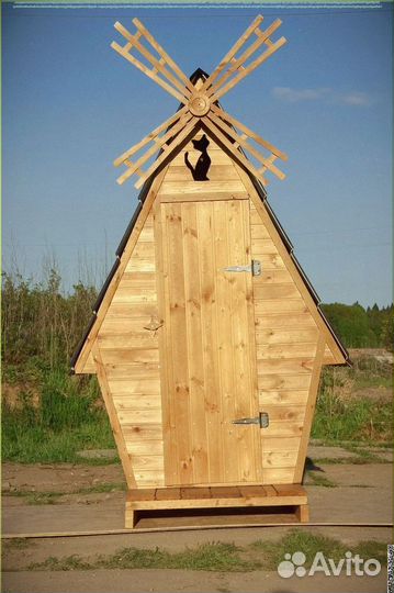 Уличный туалет домик с установкой млф 942