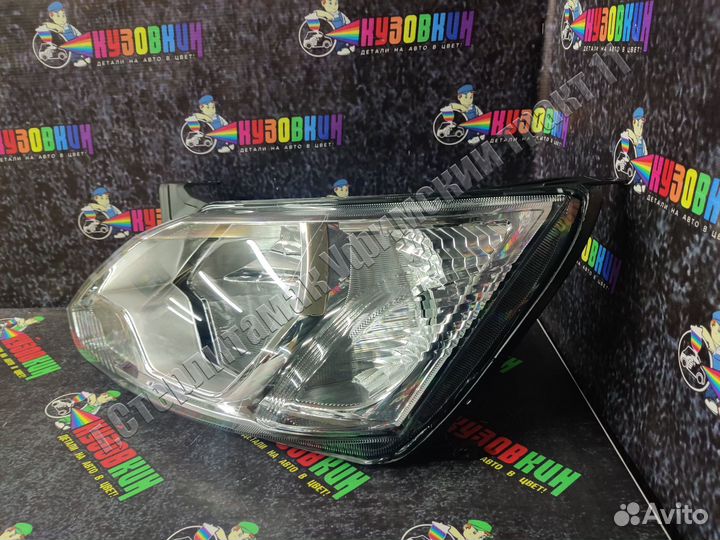 Блок фара левая datsun on do новая с корректором