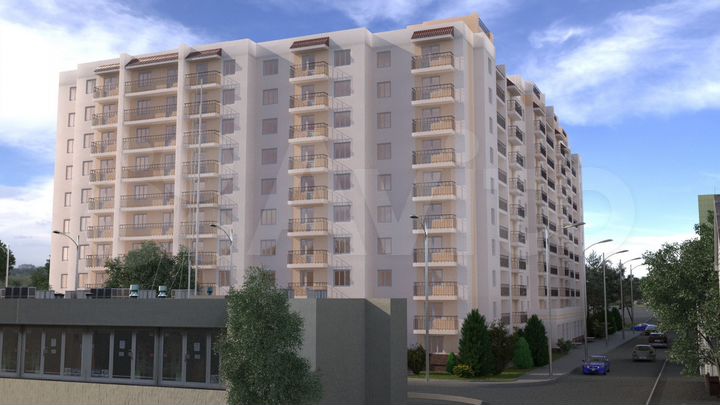 2-к. квартира, 56,2 м², 3/10 эт.