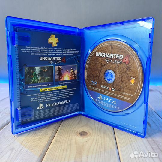 Диск PS4 Uncharted 4 Путь вора