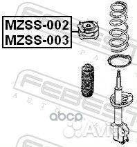 Опора заднего амортизатора правая mzss003 Febest