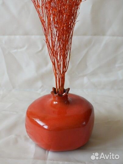 Декоративный гранат вазочка