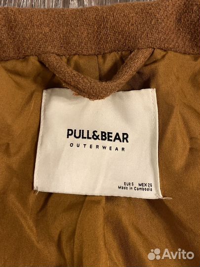 Пальто демисезонное pull&bear