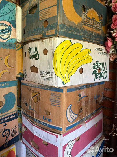 Банановые коробки бу