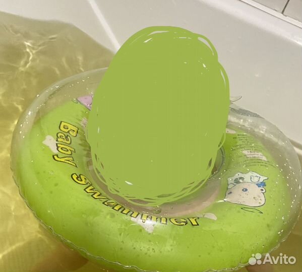 Круг и стул для купания детские