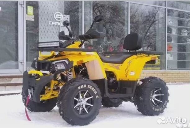 Квадроцикл Motoland Wild Track X 200PRO с лебедкой