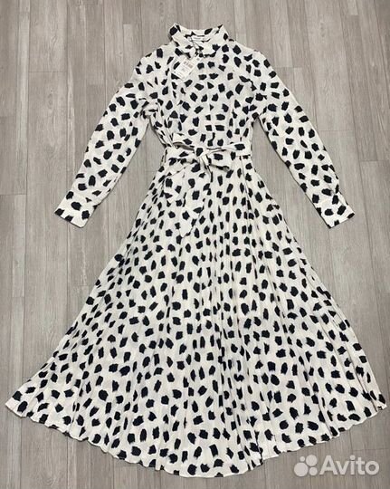 Платье женское mango с юбкой плиссе