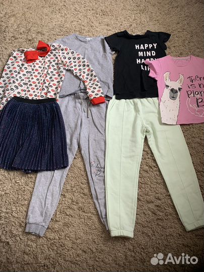 Пакет вещей на девочку 134-152